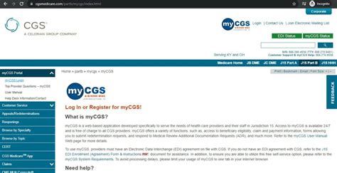 Go to <strong>Medicare Cgs</strong> Login website using the links below Step 2. . Cgs medicare provider portal
